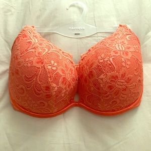 Cacique Classic Lace Plunge Bra